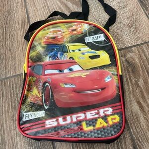 Disney Cars Kids Backpack - Red and Yellow